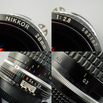 Nikon Ai Nikkor 28mm f2.8 - Filem.sg