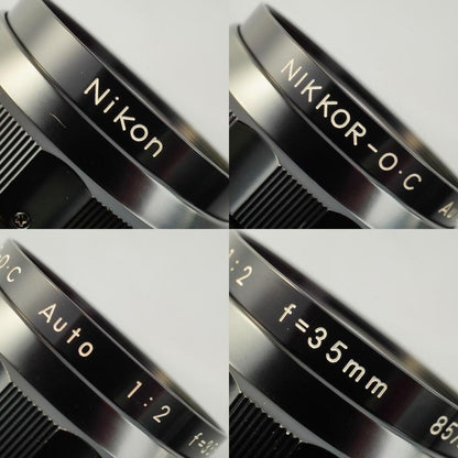 Nikon Ai NIKKOR-O.C Auto 35mm f2 - Filem.sg