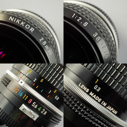 Nikon Ai Nikkor 28mm f2.8 - Filem.sg