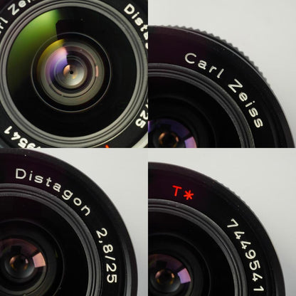 Contax Carl Zeiss Distagon T* 25mm f2.8 MMJ - Filem.sg