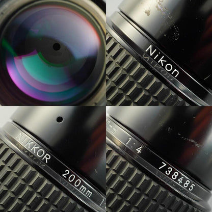 Nikon Ai Nikkor 200mm f4 - Filem.sg