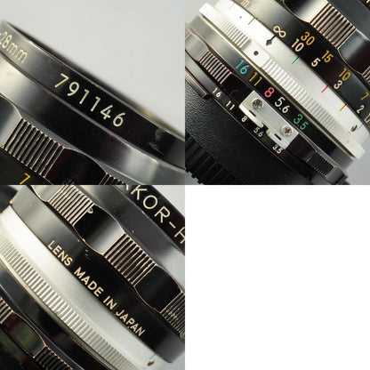 Nikon Ai Nikkor-H Auto 28mm f3.5 - Filem.sg