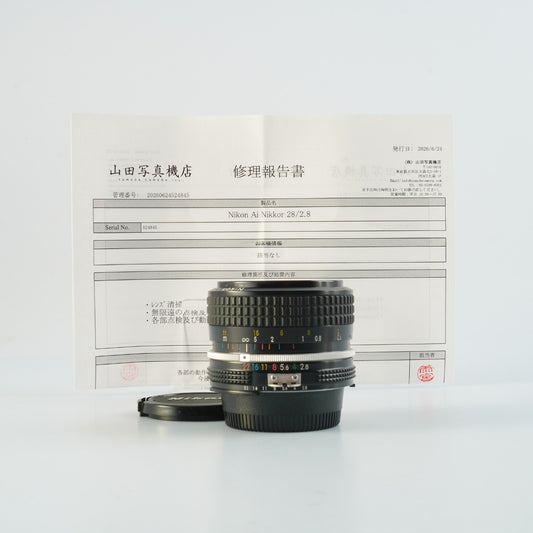 Nikon Ai Nikkor 28mm f2.8 - Filem.sg