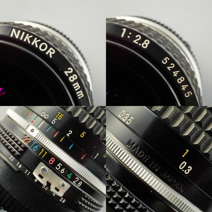 Nikon Ai Nikkor 28mm f2.8 - Filem.sg