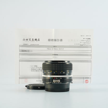 Nikon Ai Nikkor 28mm f2.8 - Filem.sg