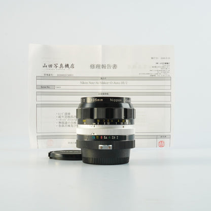Nikon Ai Nikkor-O Auto 35mm f2 - Filem.sg