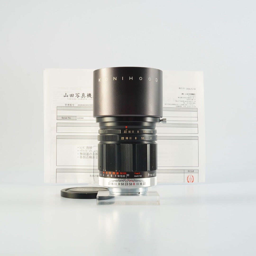 Konica KONISHIROKU Hexanon 100mm f2.8 - Filem.sg