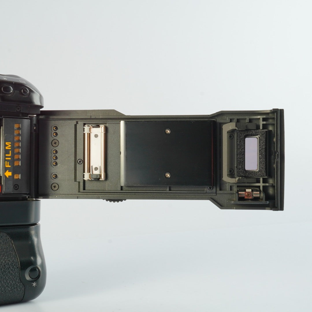 Canon EOS 1N + Power Drive Booster E1 - Filem.sg