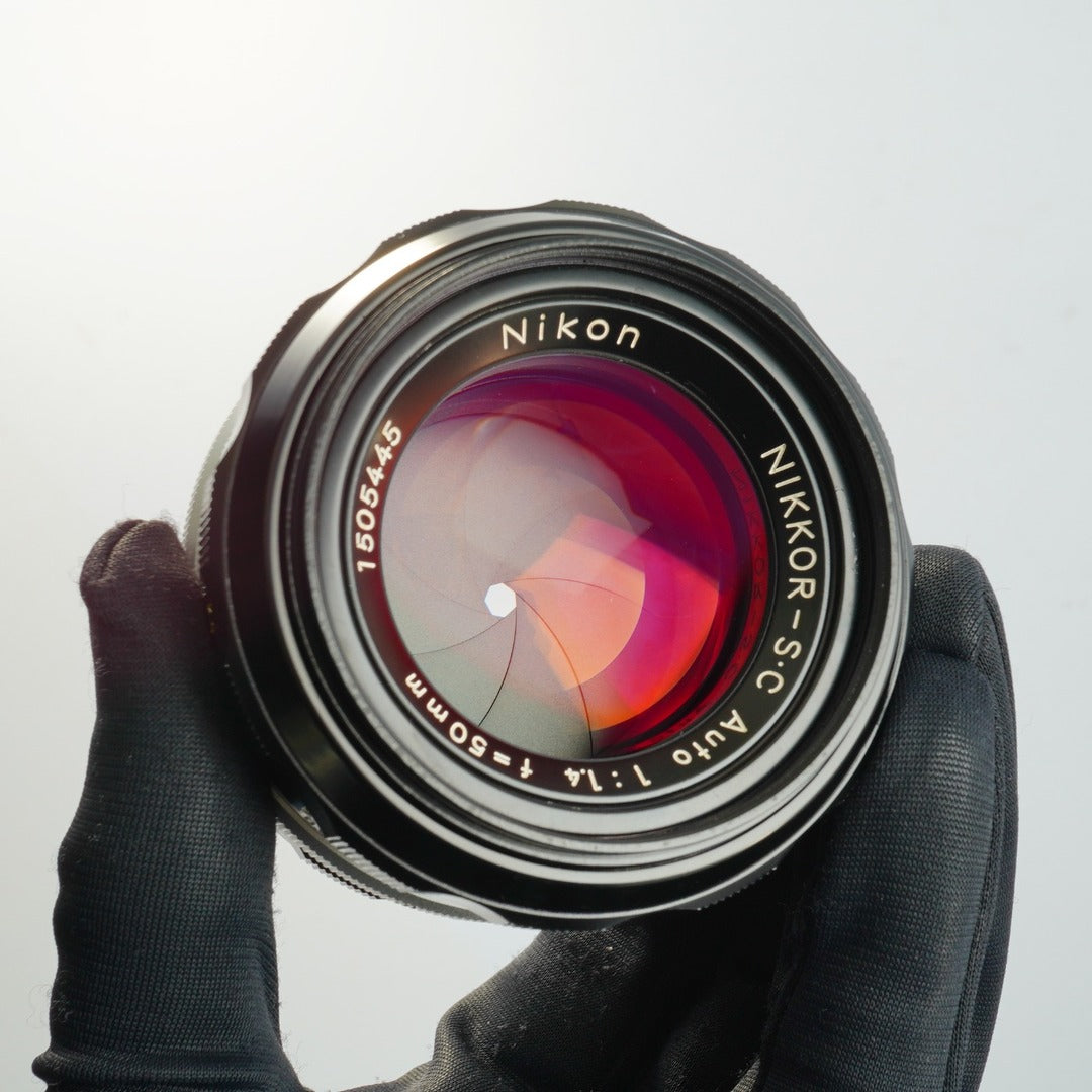 Nikon Ai NIKKOR-S.C Auto 50mm f1.4 - Filem.sg