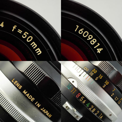 Nikon Ai NIKKOR-S.C Auto 50mm f1.4 - Filem.sg