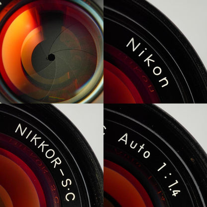 Nikon Ai NIKKOR-S.C Auto 50mm f1.4 - Filem.sg