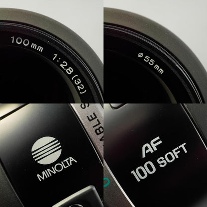 Minolta AF Soft Focus 100mm f2.8 - Filem.sg