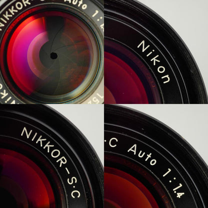 Nikon Ai NIKKOR-S.C Auto 50mm f1.4 - Filem.sg