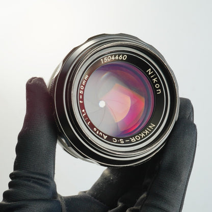 Nikon Ai NIKKOR-S.C Auto 50mm f1.4 - Filem.sg