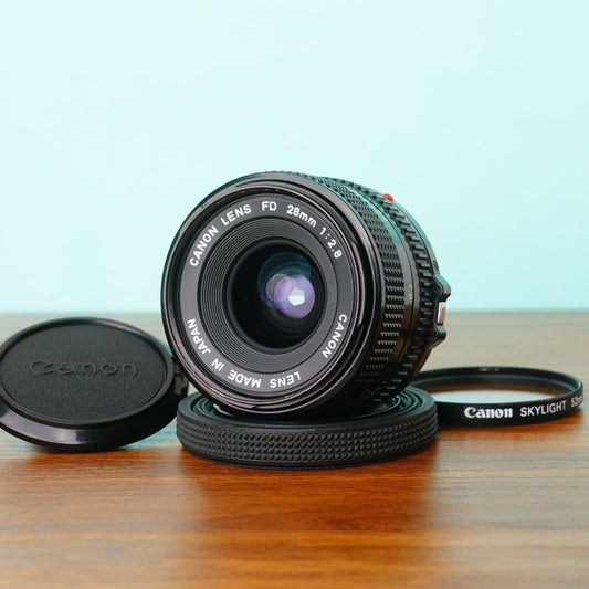 Canon New FD 28mm f2.8 - Filem.sg