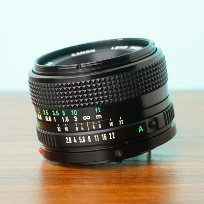 Canon New FD 28mm f2.8 - Filem.sg