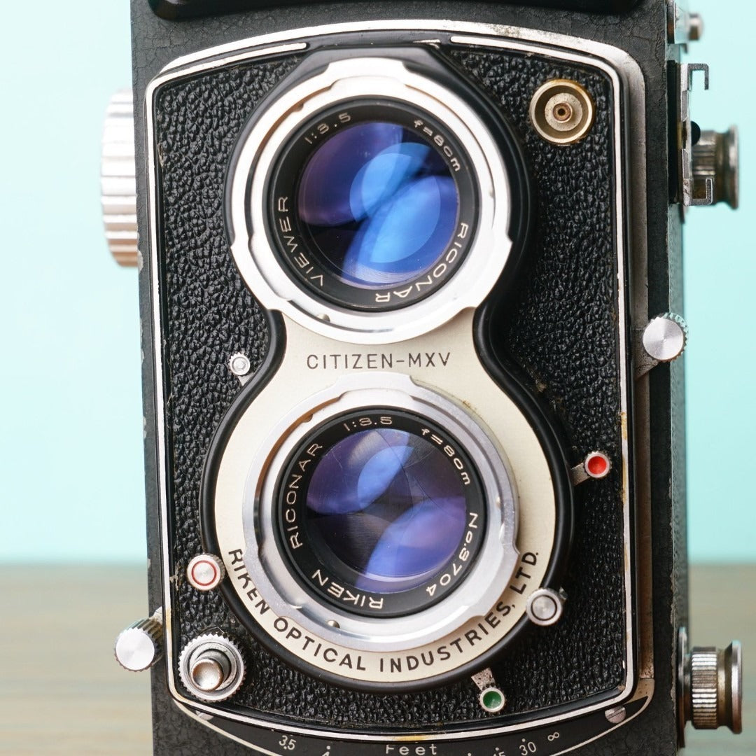 Ricohflex New DIA with case - Filem.sg