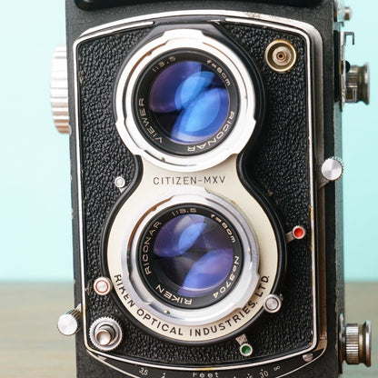 Ricohflex New DIA with case - Filem.sg