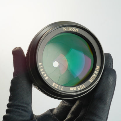 Nikon Ai Nikkor 105mm f2.5 - Filem.sg