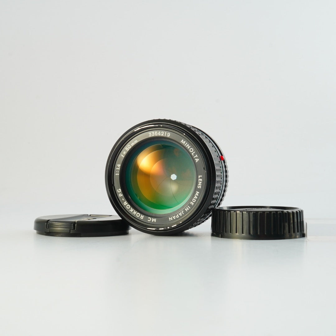Minolta MC Rokkor PG 50mm f1.4 - Filem.sg