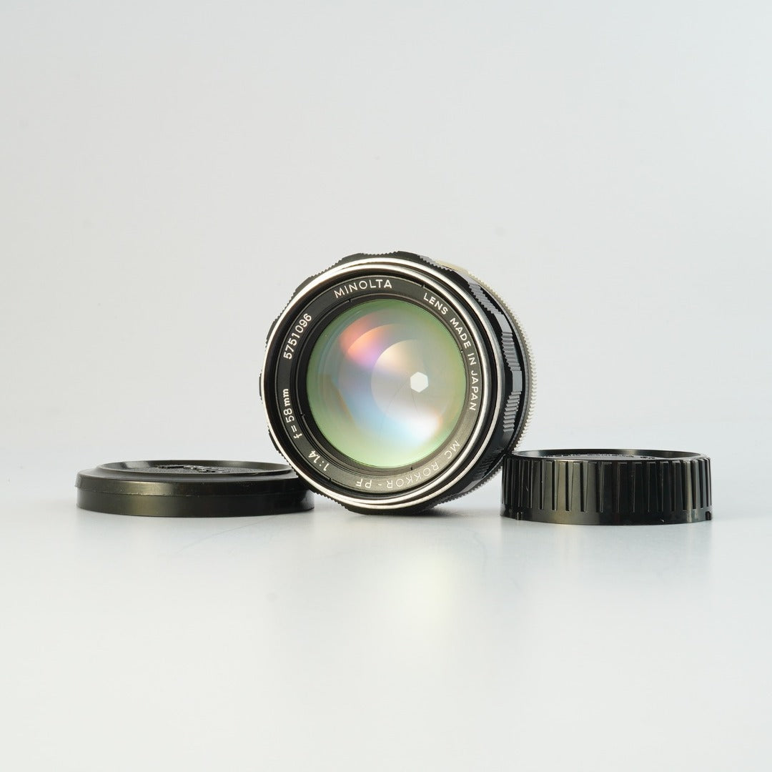 Minolta MC ROKKOR-PF 58mm f1.4 - Filem.sg