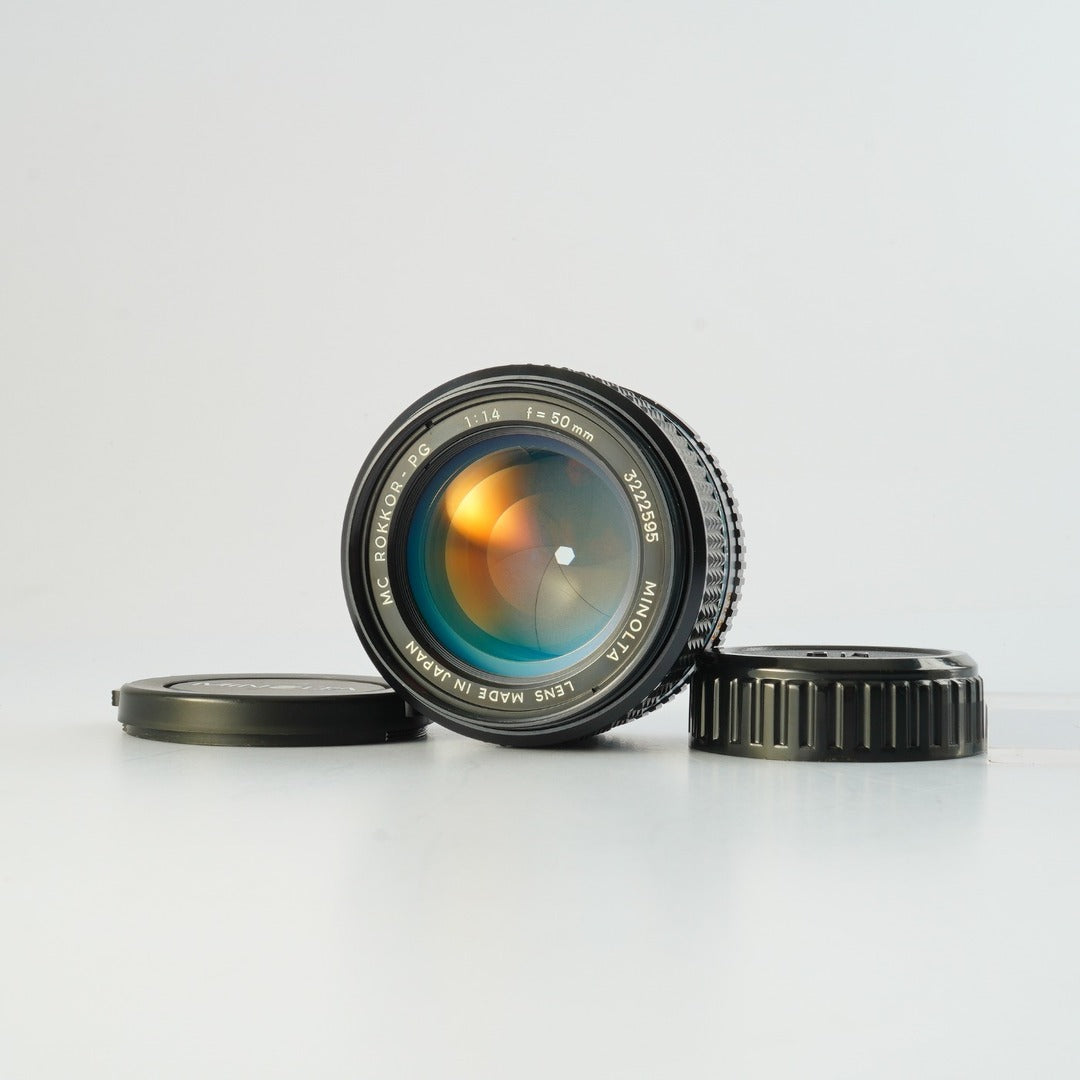 Minolta MC Rokkor PG 50mm f1.4 - Filem.sg