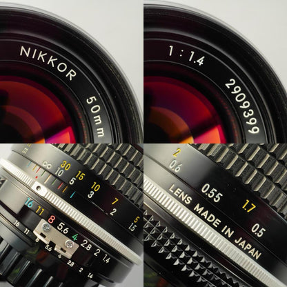 Nikon Ai New Nikkor 50mm f1.4 - Filem.sg