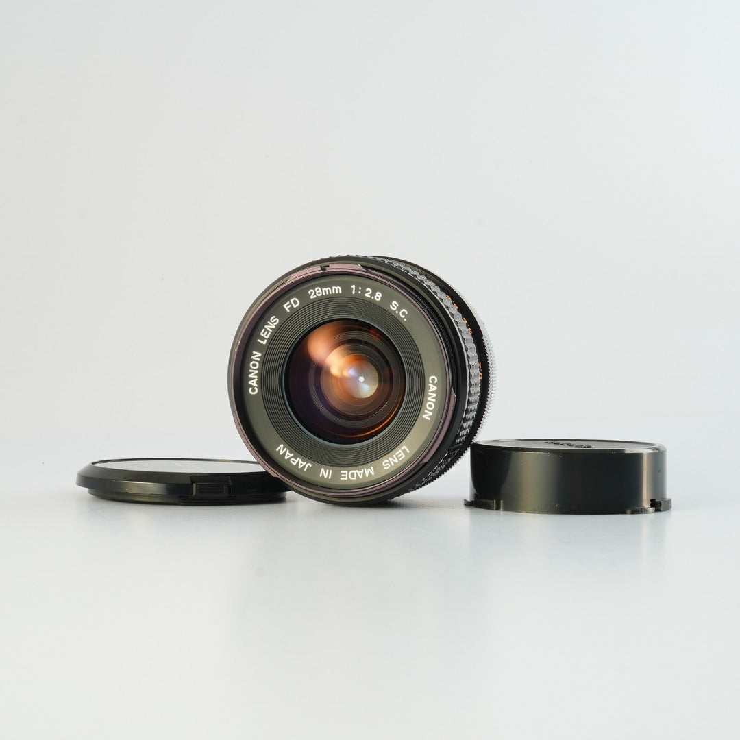 Canon FD 28mm f2.8 S.C. - Filem.sg