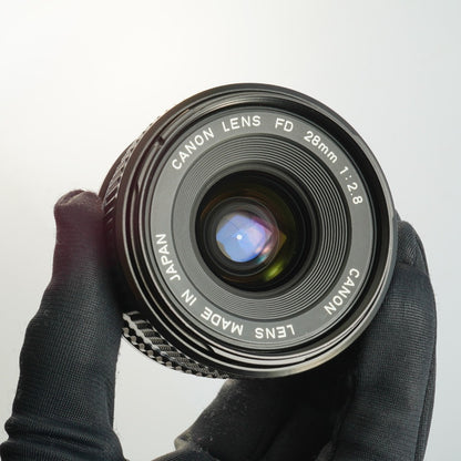 Canon New FD NFD 28mm f2.8 - Filem.sg
