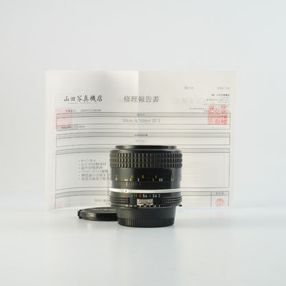 Overhauled Nikon Ai Nikkor 35mm f2 - Filem.sg