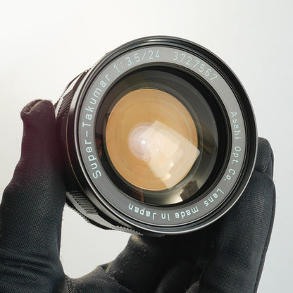 Pentax Super Takumar 24mm f3.5 M42 - Filem.sg