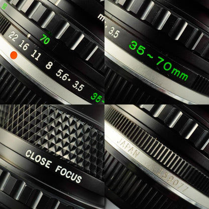 Olympus OM-SYSTEM S Zuiko AUTO-ZOOM 35-70mm f3.5-4.5 - Filem.sg