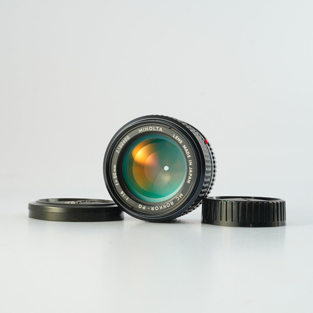 Minolta MC Rokkor PG 50mm f1.4 - Filem.sg