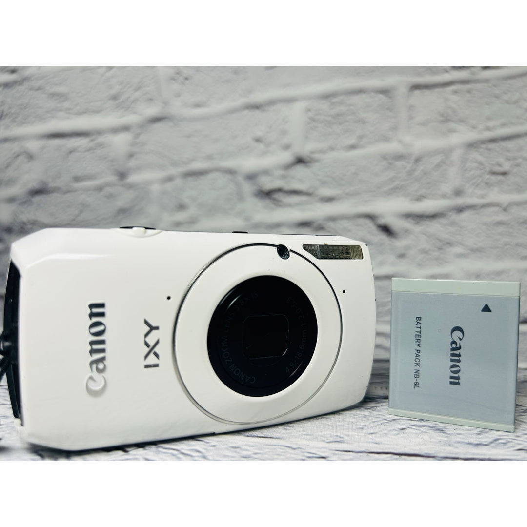 Canon IXY 30S (White) - Filem.sg