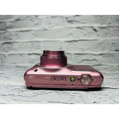 Nikon Coolpix S6600 (Pink) - Filem.sg