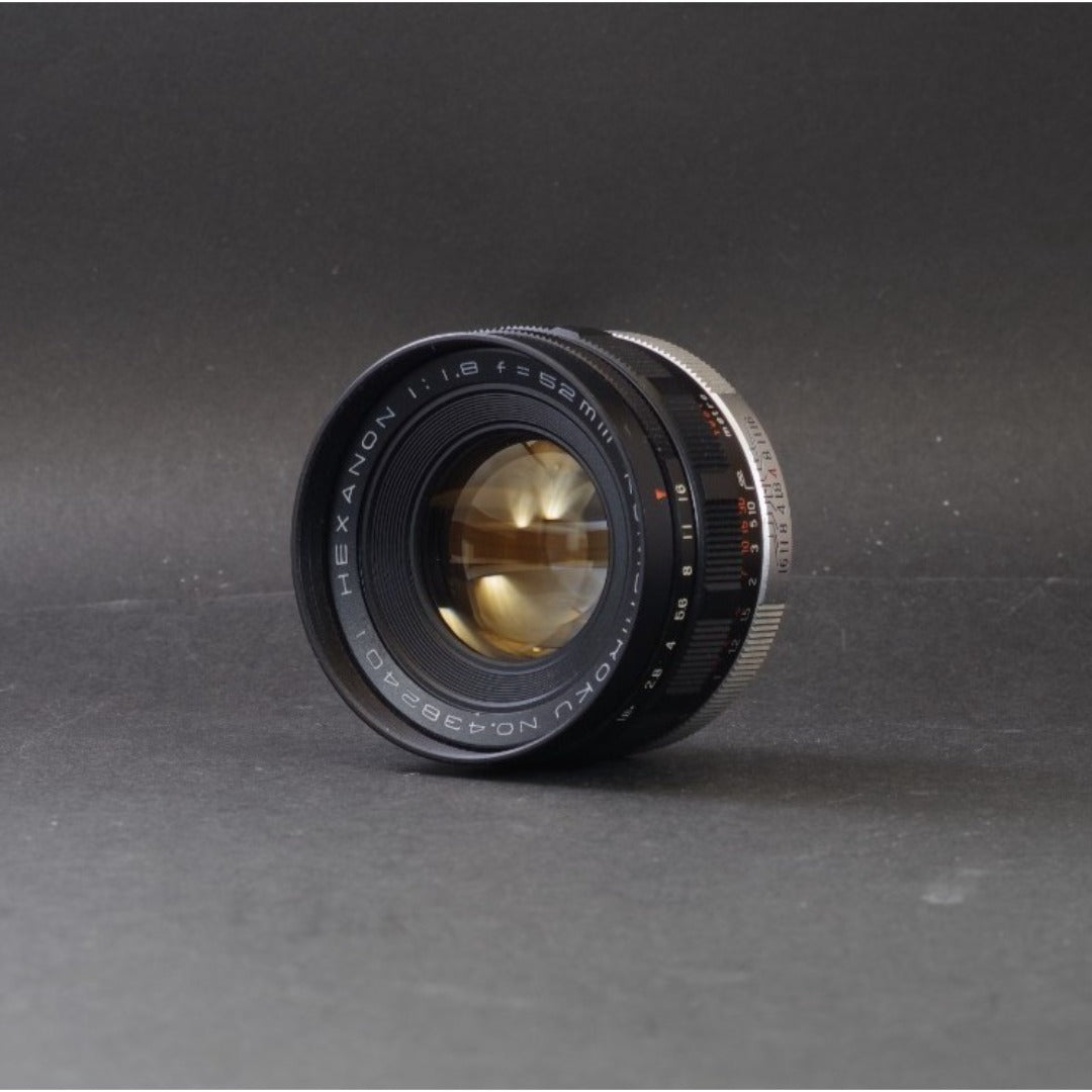 Konica Hexanon 52mm f/1.8 F - Filem.sg