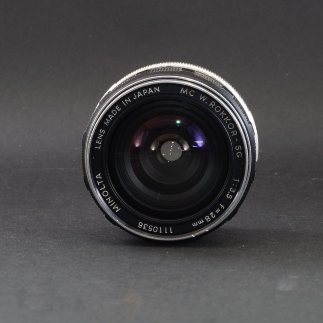 Minolta MC W.ROKKOR-SG 28mm f/3.5 - Filem.sg
