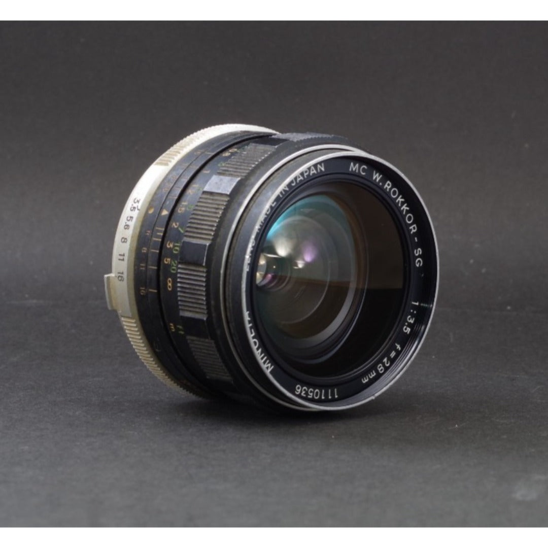 Minolta MC W.ROKKOR-SG 28mm f/3.5 - Filem.sg