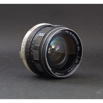 Minolta MC W.ROKKOR-SG 28mm f/3.5 - Filem.sg
