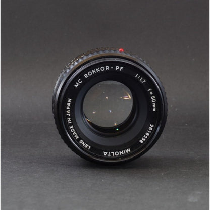Minolta MC ROKKOR-PF 50mm f/1.7 - Filem.sg