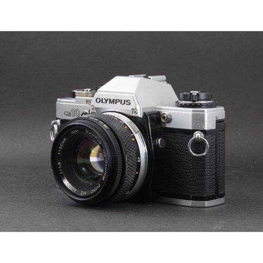 Olympus OM-10 with Zuiko MC Auto-S 50mm f/1.8 - Filem.sg