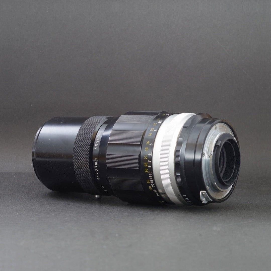 Nikon NIKKOR-Q C Auto 200mm f/4 non-Ai - Filem.sg