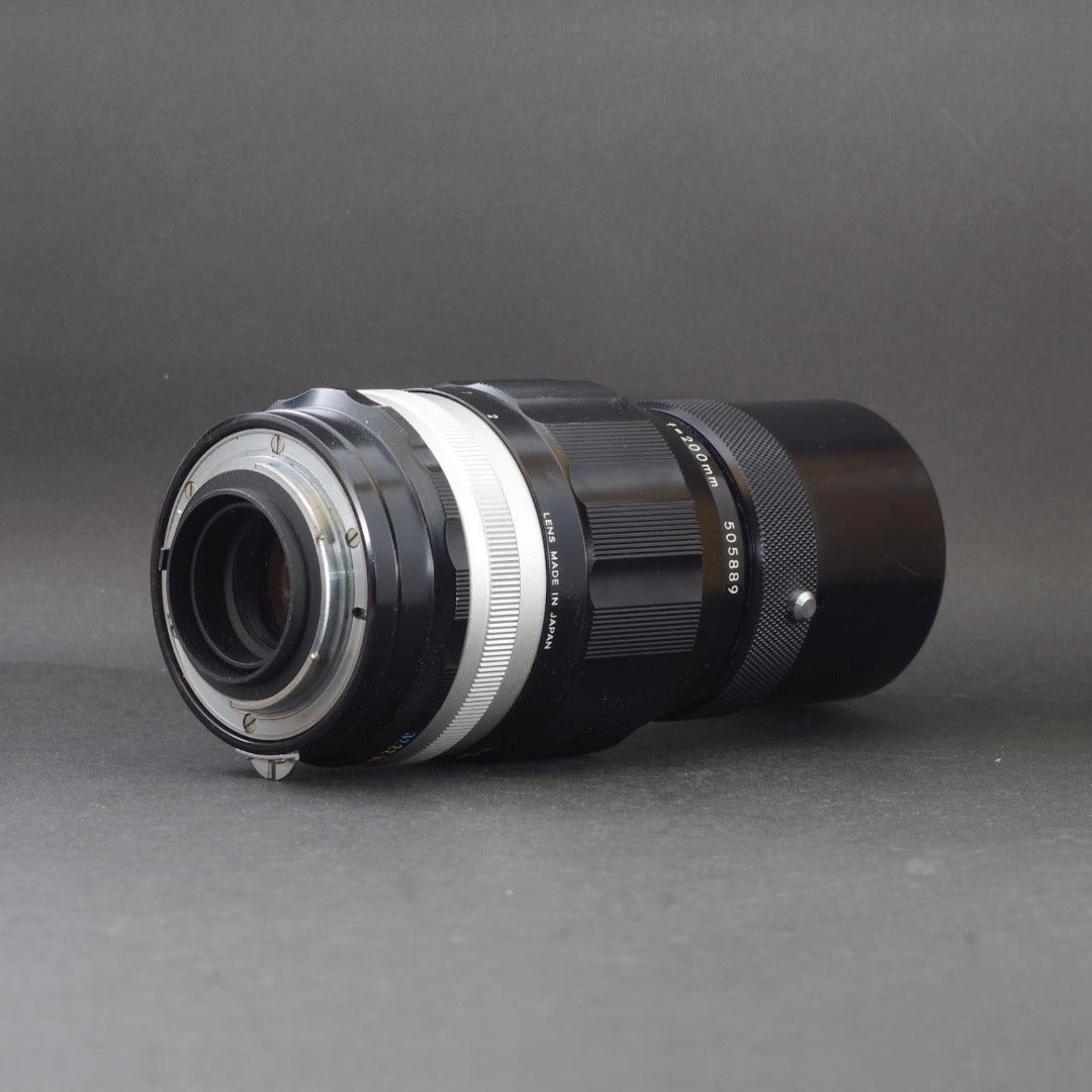 Nikon NIKKOR-Q Auto 200mm f/4 non-Ai - Filem.sg