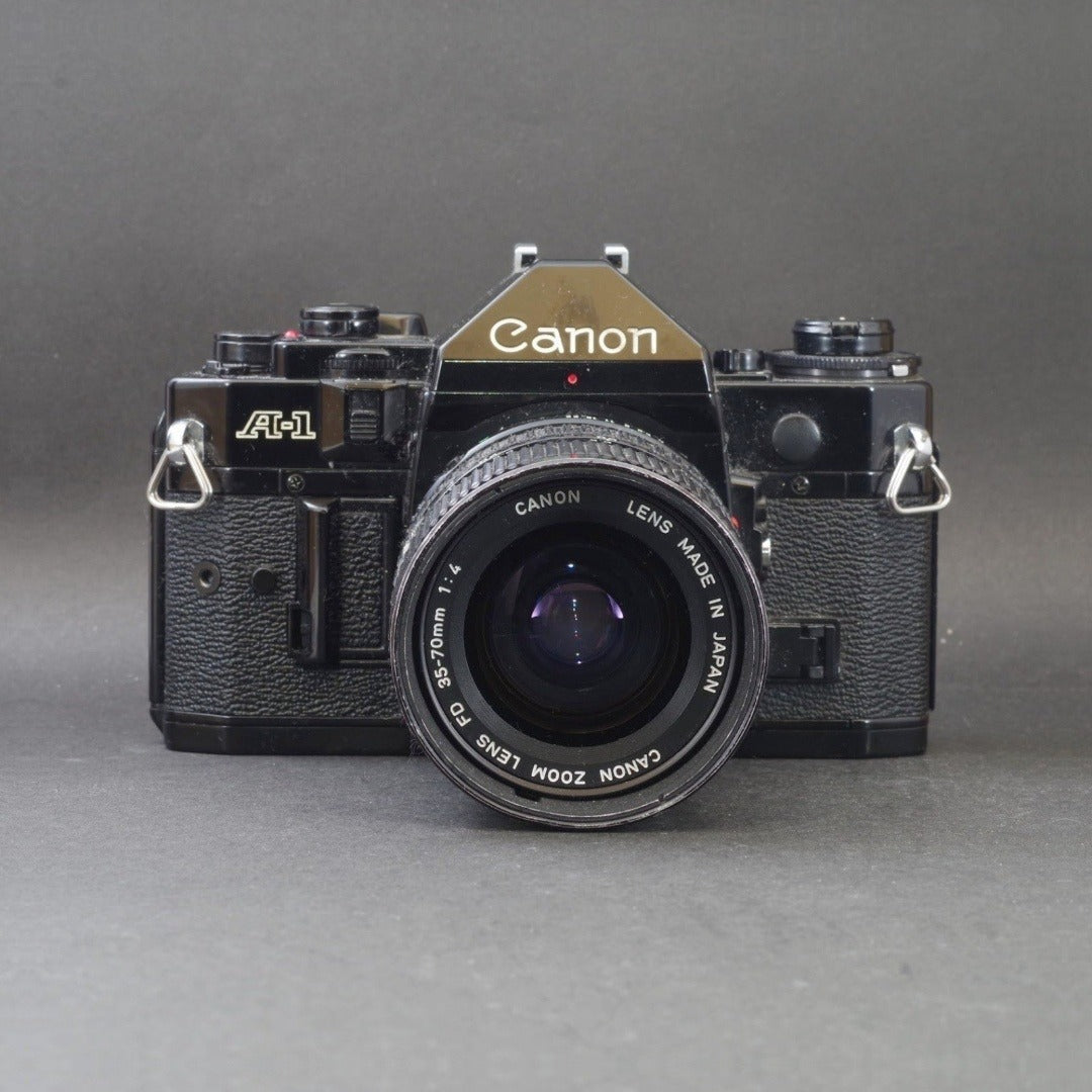 Canon A-1 with New FD 35-70mm f/4 - Filem.sg