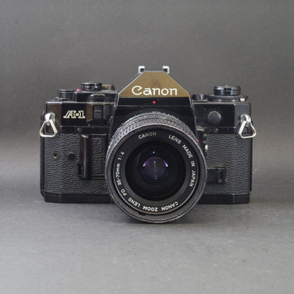 Canon A-1 with New FD 35-70mm f/4 - Filem.sg