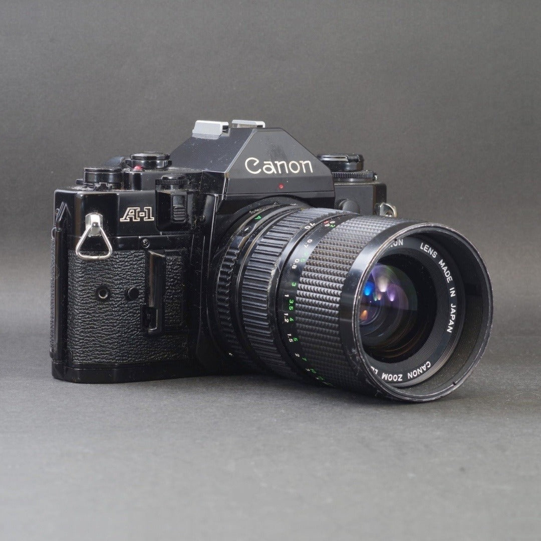 Canon A-1 with New FD 35-70mm f/4 - Filem.sg