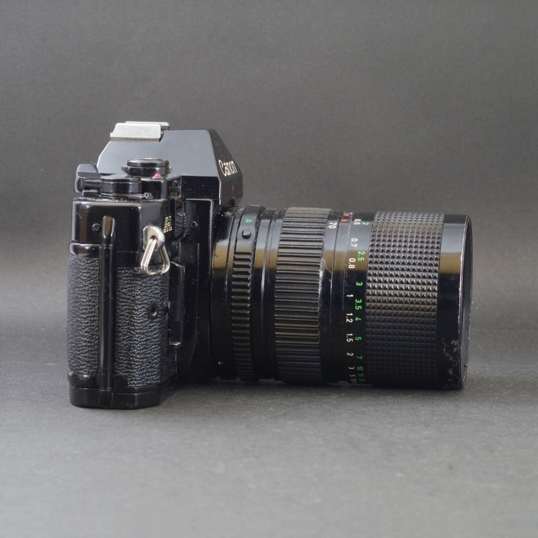 Canon A-1 with New FD 35-70mm f/4 - Filem.sg