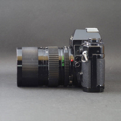 Canon A-1 with New FD 35-70mm f/4 - Filem.sg