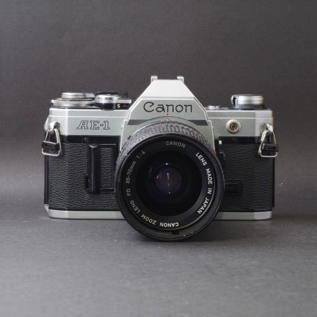 Canon AE-1 with New FD 35-70mm f/4 - Filem.sg