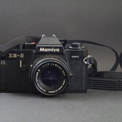 Mamiya ZE-2 with Sekor E 50mm f/1.7 - Filem.sg